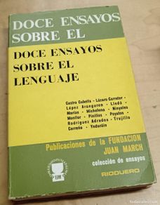 books: Doce ensayos sobre el lenguaje - VV.AA.